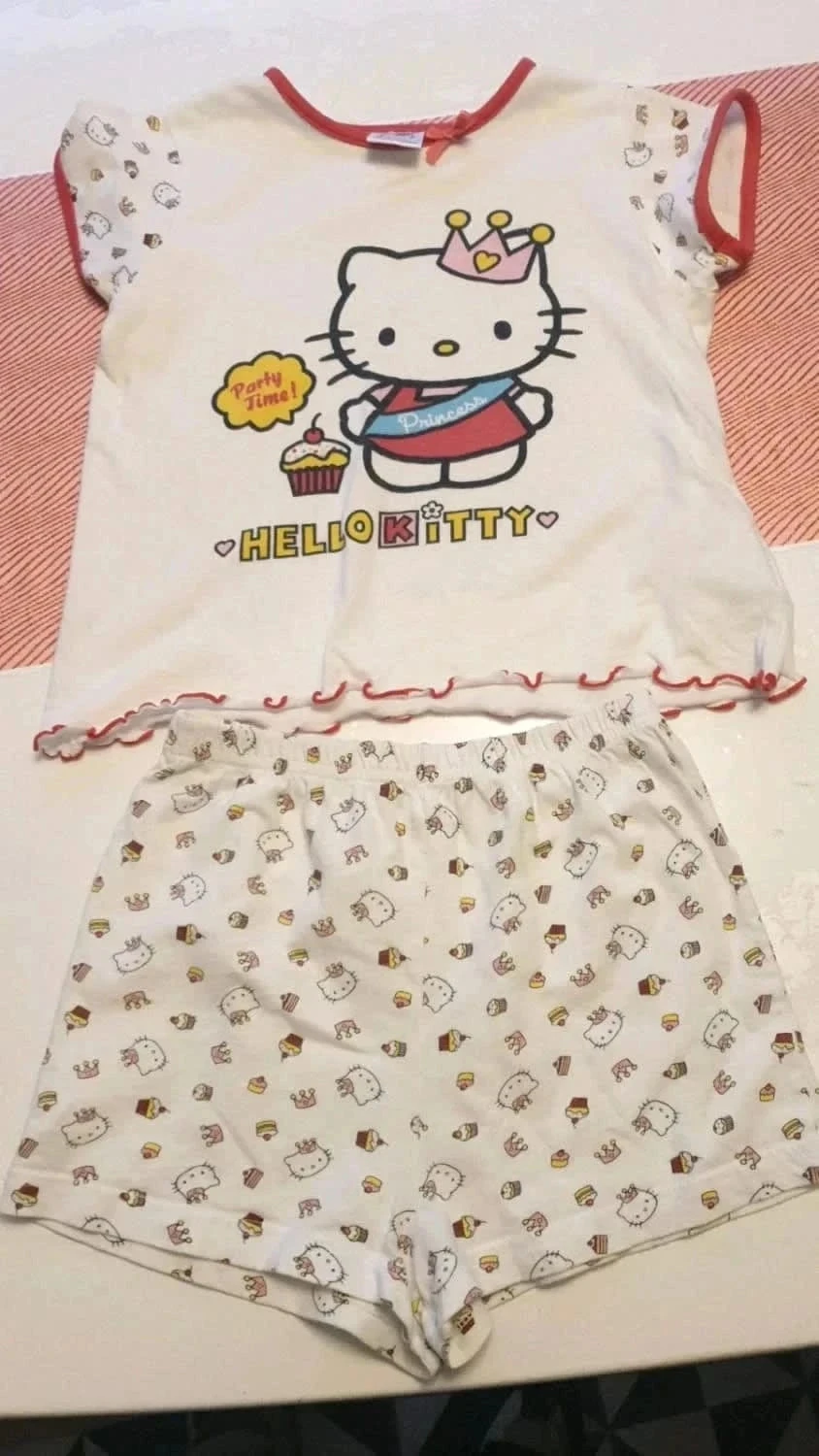 Pyjama short hello kitty 5ans